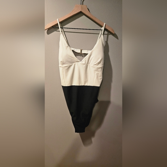 Summersalt Women's One Piece in Black and White - Picture 4 of 5